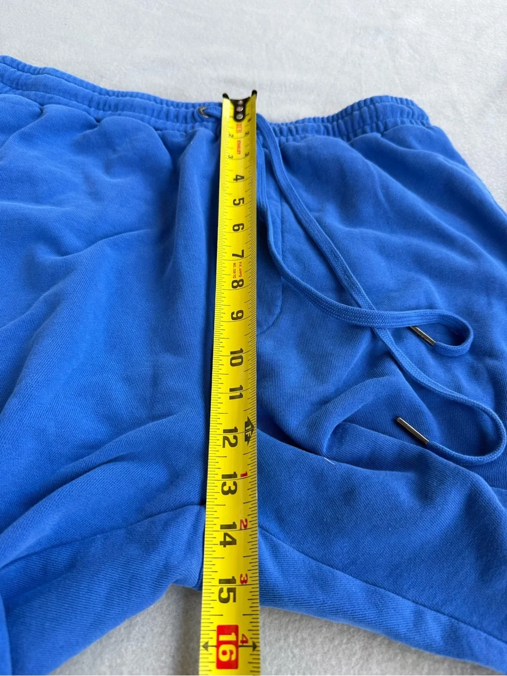KSUBI 4 X 4 Trak Shorts Fleece Sz Large  7” In Royal Blue Pockets Logo